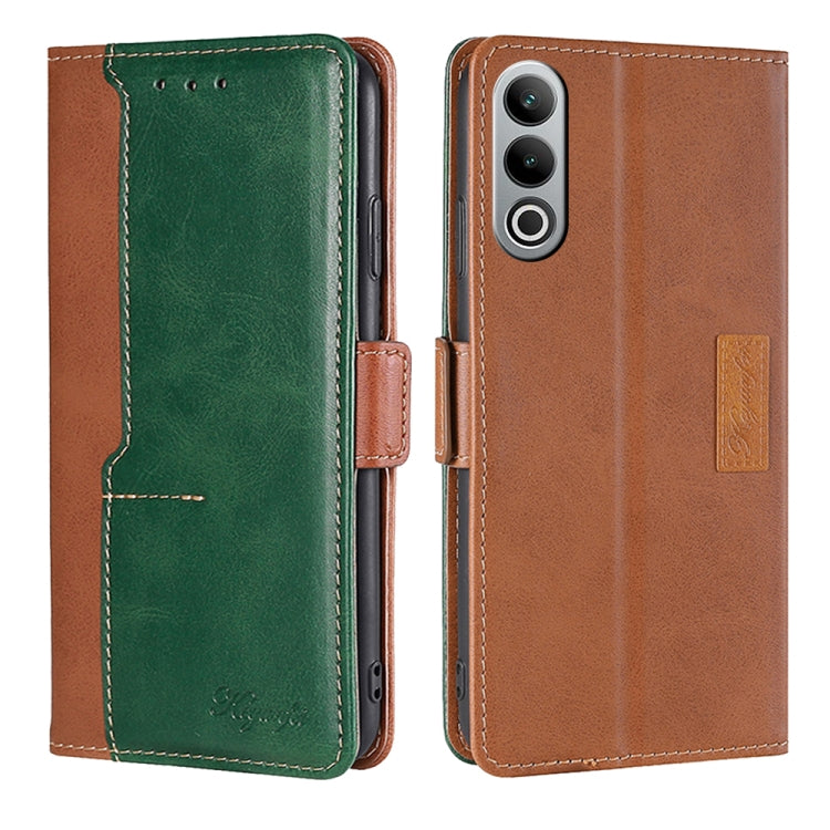 Contrast Color Side Buckle Leather Phone Case My Store