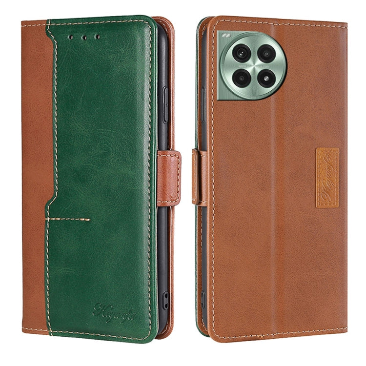 Contrast Color Side Buckle Leather Phone Case My Store