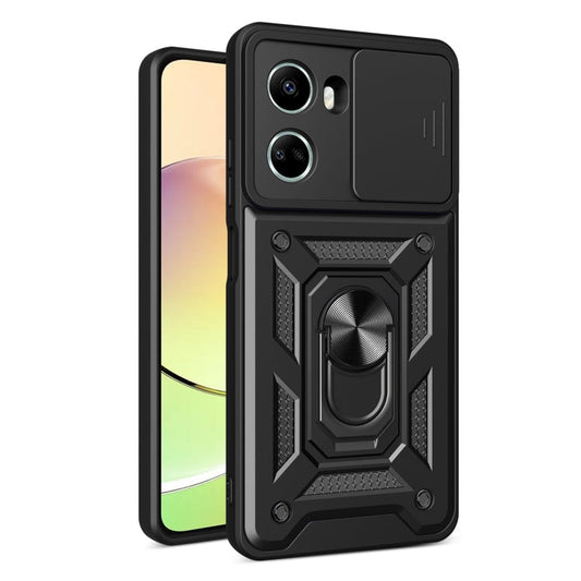 Sliding Camera Cover Design TPU+PC Phone Case