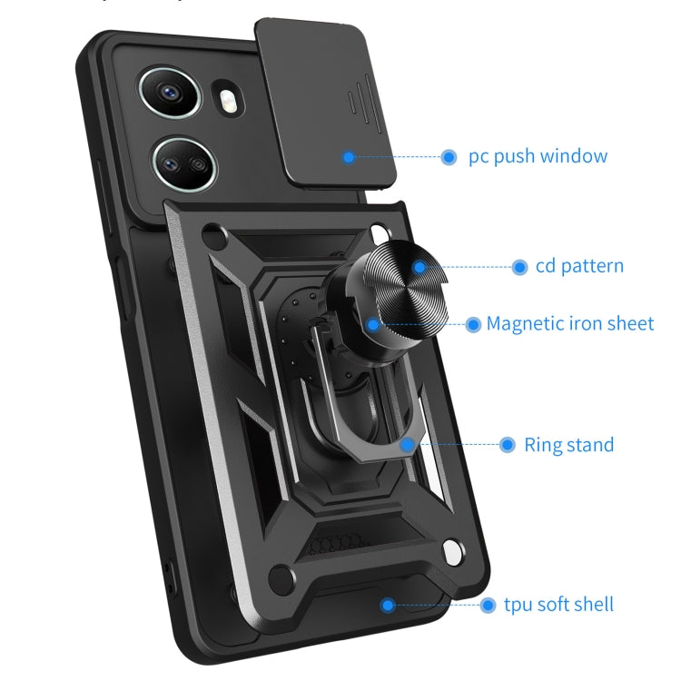 Sliding Camera Cover Design TPU+PC Phone Case My Store