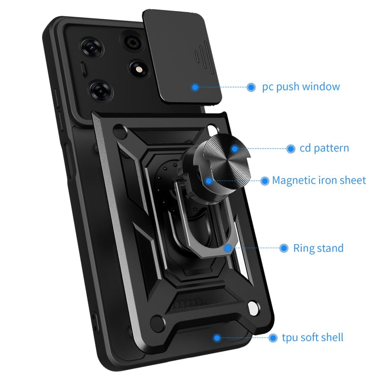 Sliding Camera Cover Design TPU+PC Phone Case My Store