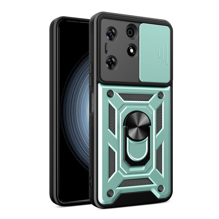 Sliding Camera Cover Design TPU+PC Phone Case