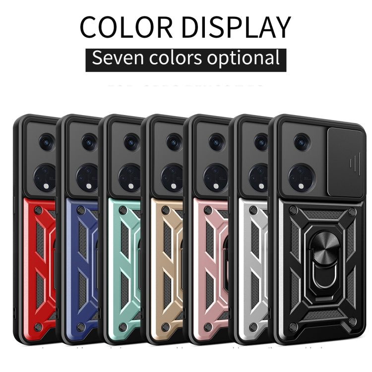 Sliding Camera Cover Design TPU+PC Phone Case