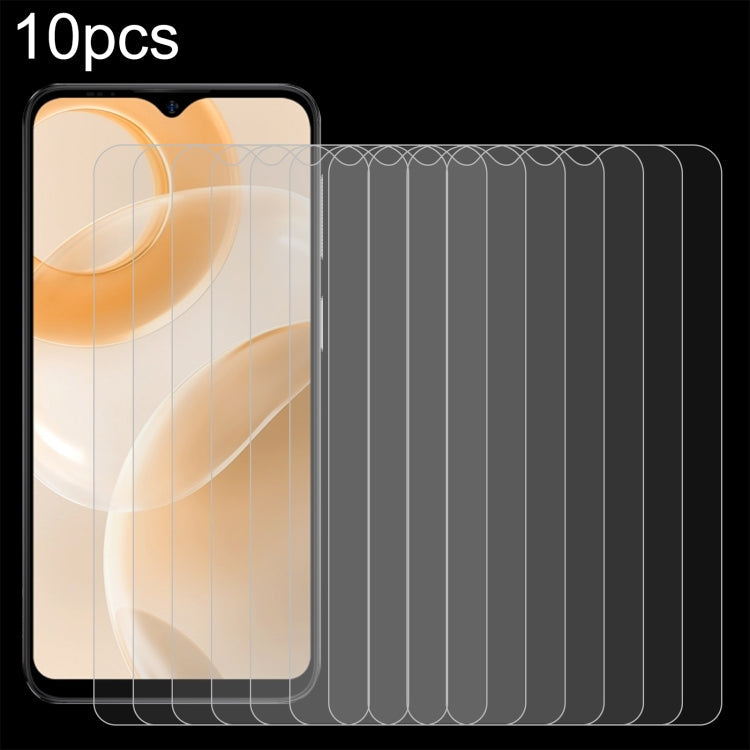 10pcs 0.26mm 9H 2.5D Tempered Glass Film