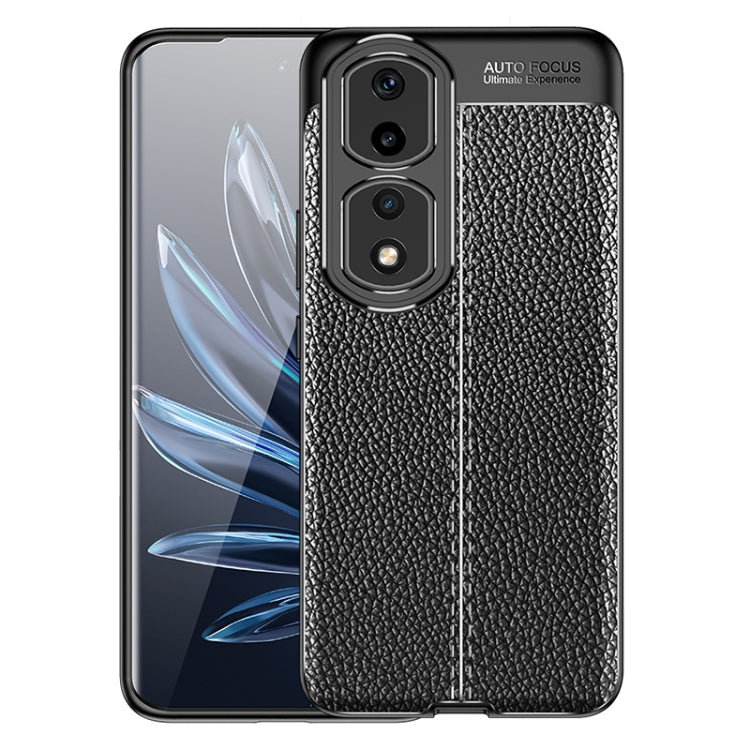 Litchi Texture Shockproof TPU Phone Case