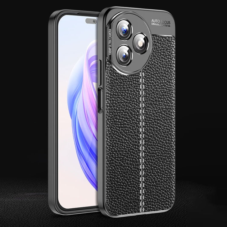 Litchi Texture Shockproof TPU Phone Case