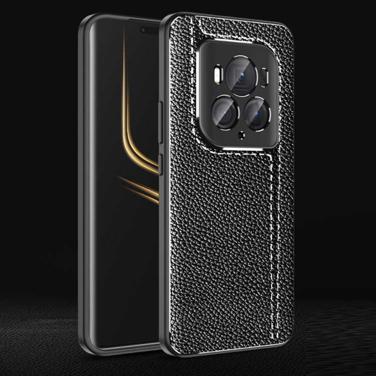 Litchi Texture Shockproof TPU Phone Case