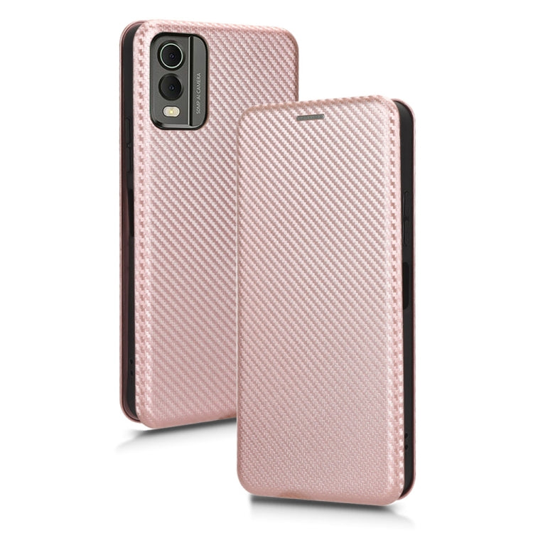 Carbon Fiber Texture Flip Leather Phone Case My Store