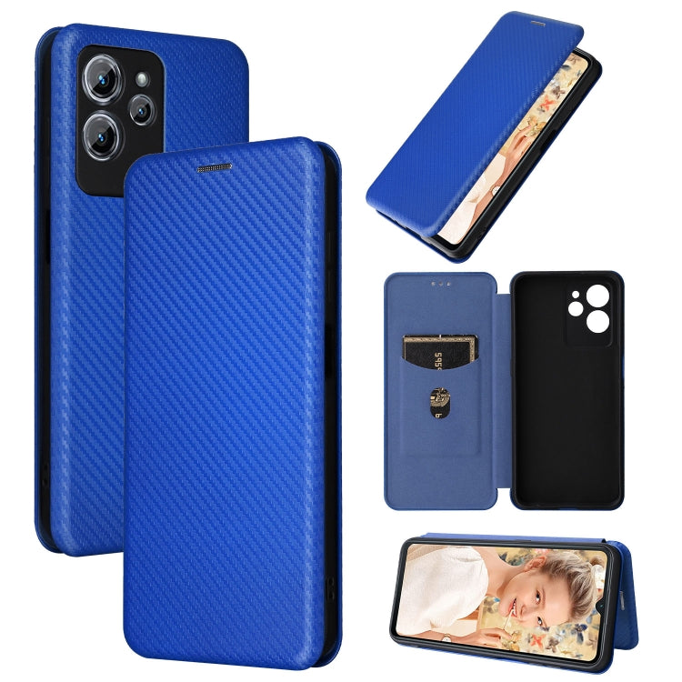 Carbon Fiber Texture Flip Leather Phone Case My Store