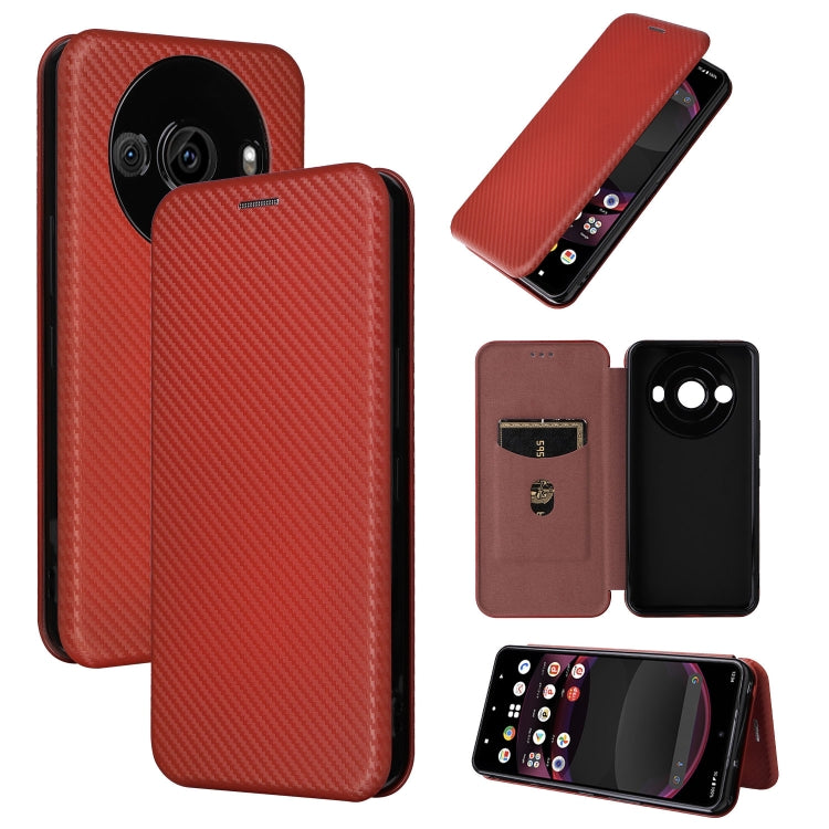 Carbon Fiber Texture Flip Leather Phone Case My Store