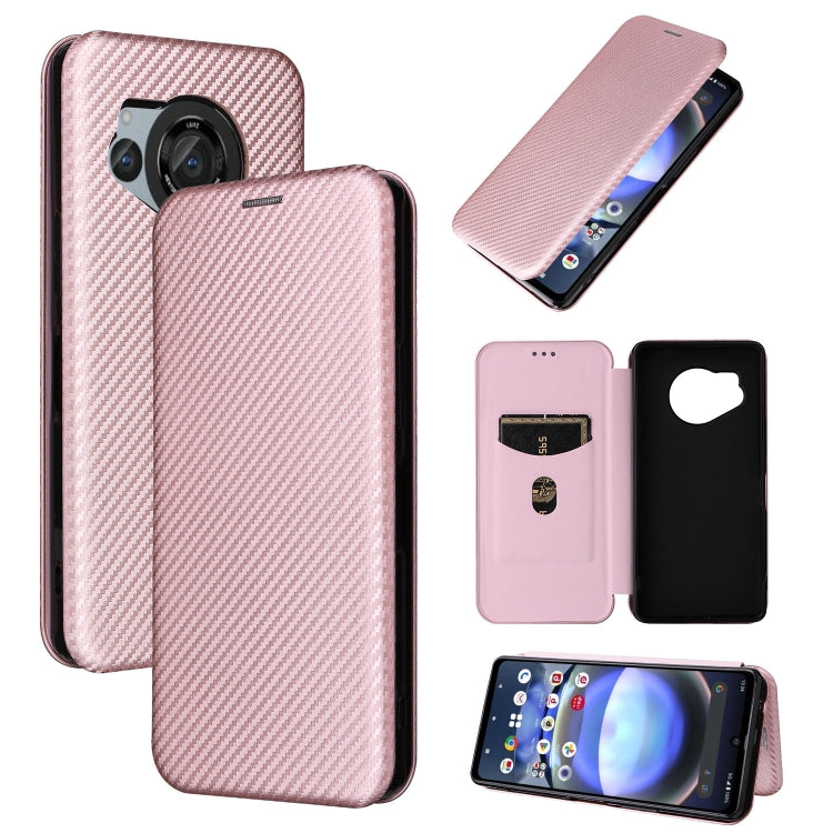 Carbon Fiber Texture Flip Leather Phone Case My Store