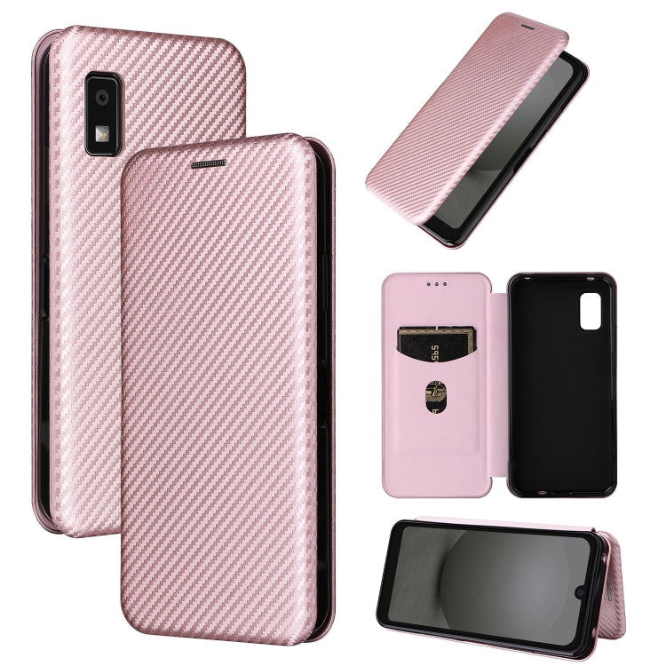 Carbon Fiber Texture Flip Leather Phone Case My Store