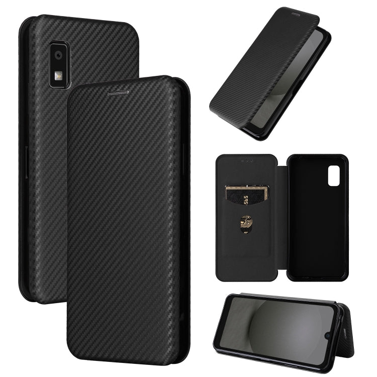 Carbon Fiber Texture Flip Leather Phone Case My Store