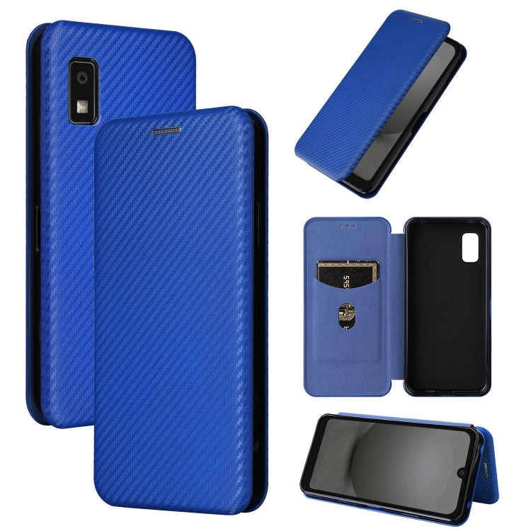 Carbon Fiber Texture Flip Leather Phone Case My Store