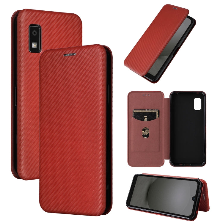 Carbon Fiber Texture Flip Leather Phone Case My Store