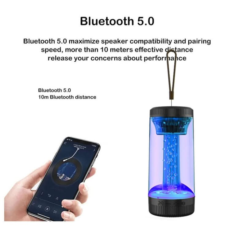 Z15 Portable RGB Atmosphere Light Outdoor Wireless Bluetooth Speaker