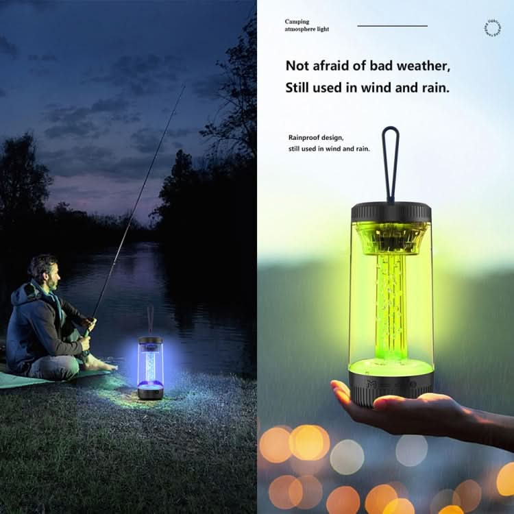 Z15 Portable RGB Atmosphere Light Outdoor Wireless Bluetooth Speaker