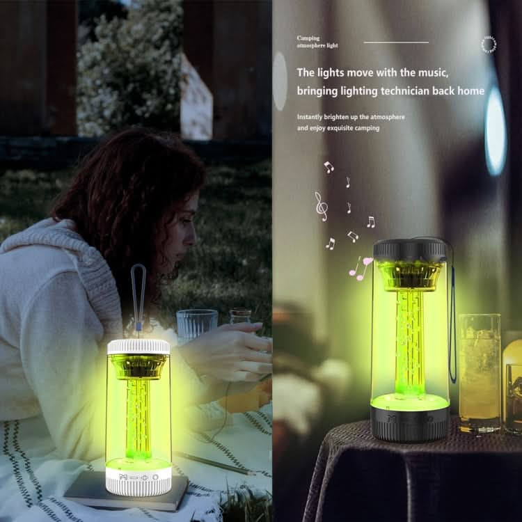 Z15 Portable RGB Atmosphere Light Outdoor Wireless Bluetooth Speaker