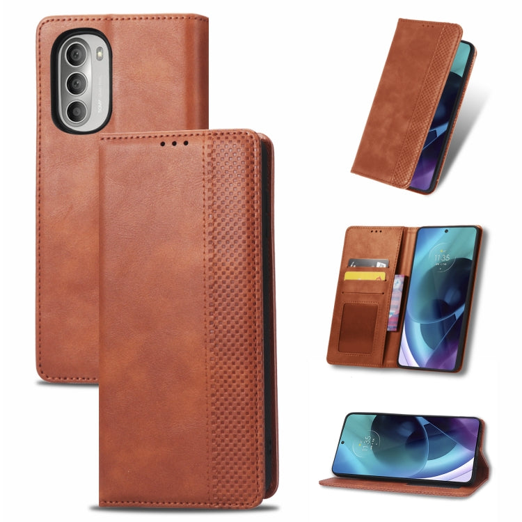 Magnetic Buckle Retro Texture Leather Phone Case My Store