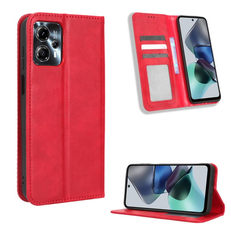 Magnetic Buckle Retro Texture Leather Phone Case My Store