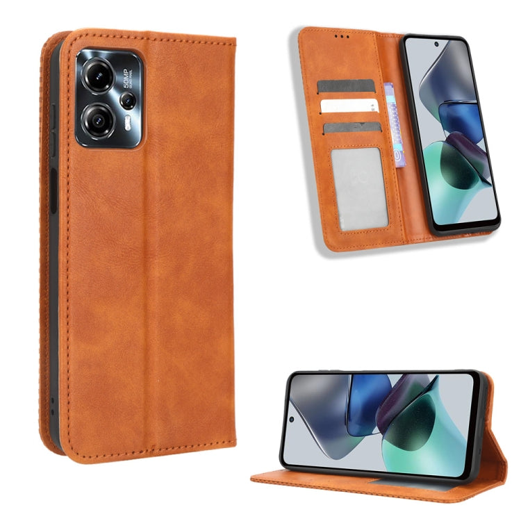 Magnetic Buckle Retro Texture Leather Phone Case My Store