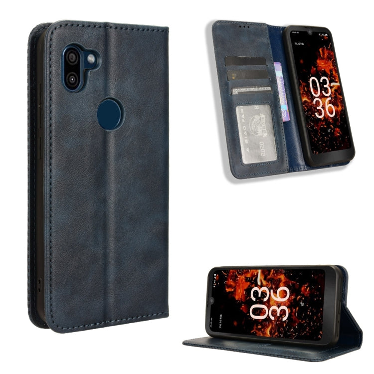 Magnetic Buckle Retro Texture Leather Phone Case My Store