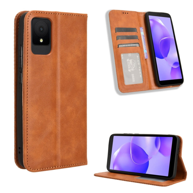 Magnetic Buckle Retro Texture Leather Phone Case, Series 1 My Store