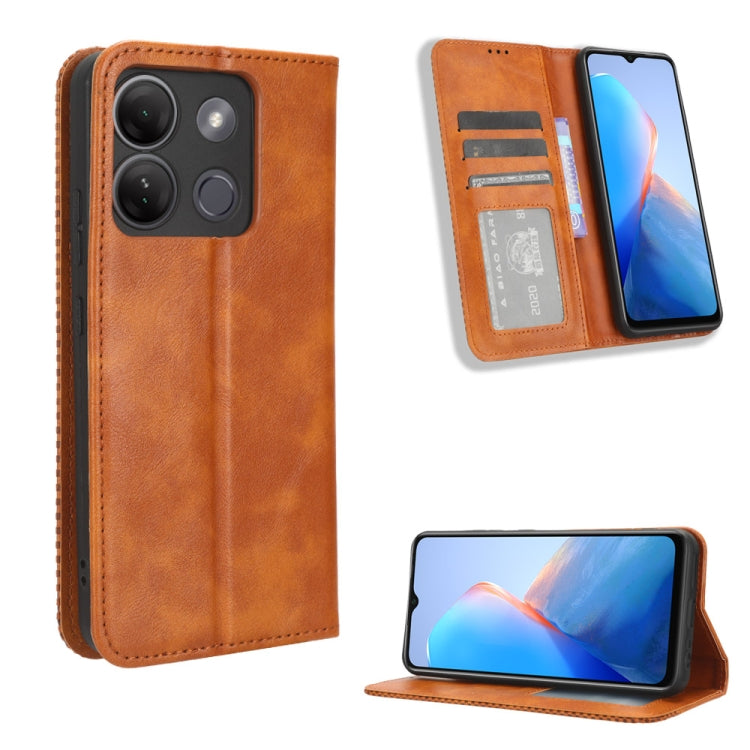 Magnetic Buckle Retro Texture Leather Phone Case, Series 2 My Store