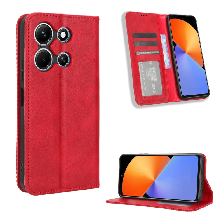 Magnetic Buckle Retro Texture Leather Phone Case, Series 1 My Store