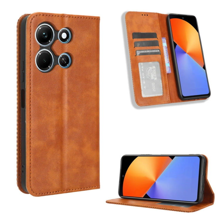 Magnetic Buckle Retro Texture Leather Phone Case, Series 1 My Store