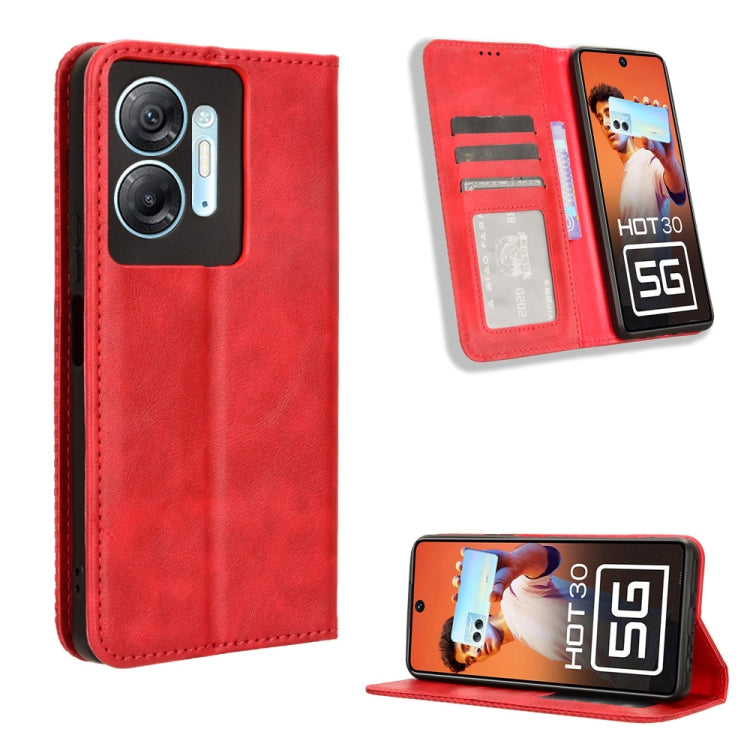 Magnetic Buckle Retro Texture Leather Phone Case, Series 1 My Store