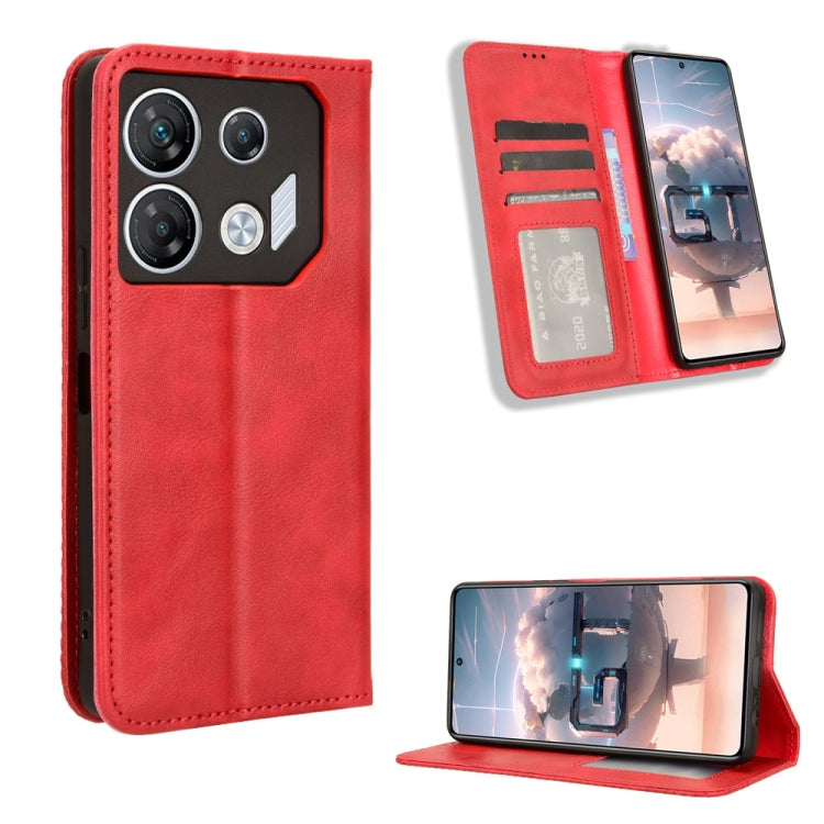 Magnetic Buckle Retro Texture Leather Phone Case, Series 1 My Store