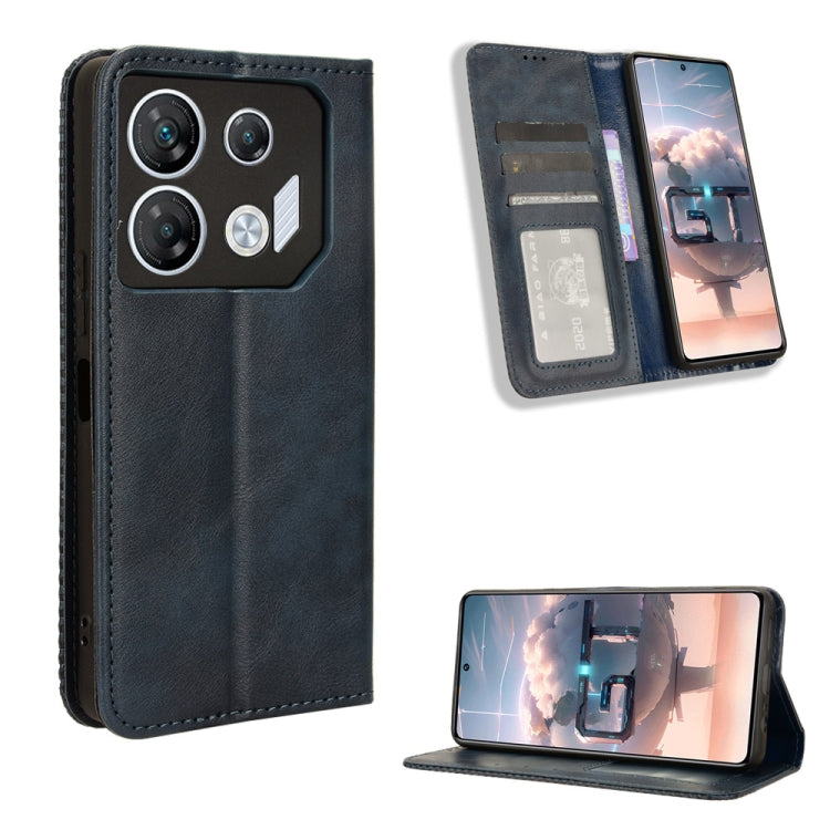 Magnetic Buckle Retro Texture Leather Phone Case, Series 1 My Store