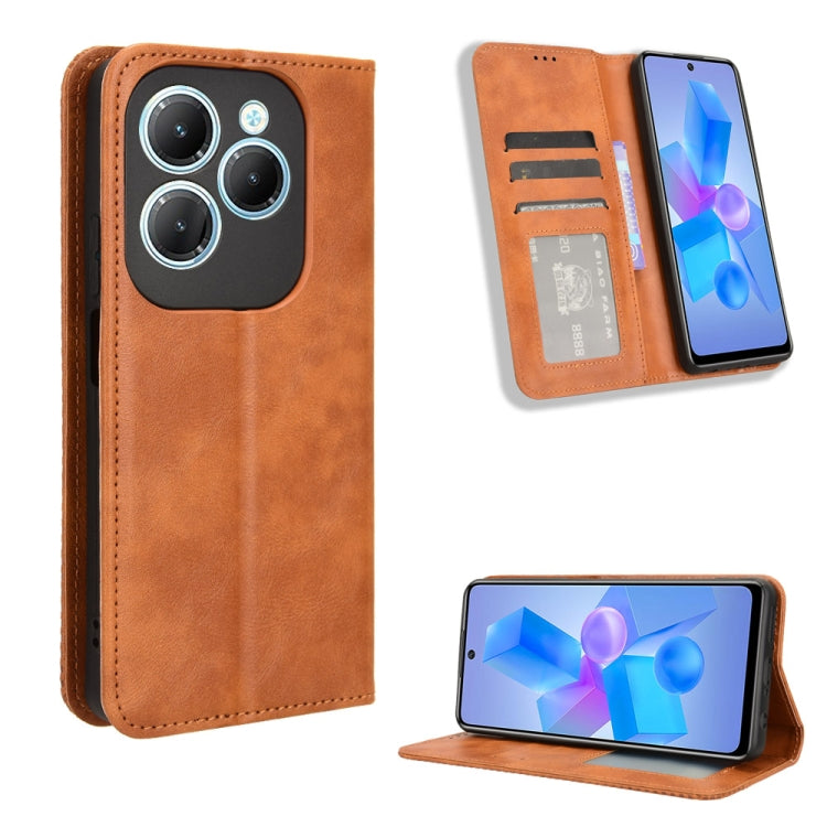 Magnetic Buckle Retro Texture Leather Phone Case, Series 3 My Store