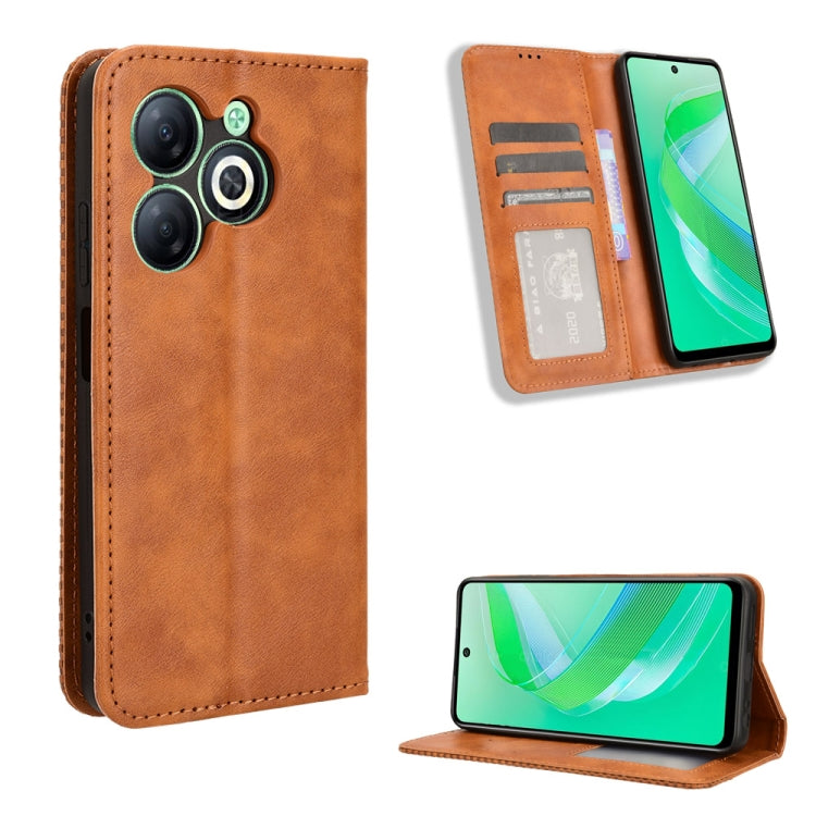 Magnetic Buckle Retro Texture Leather Phone Case, Series 1 My Store