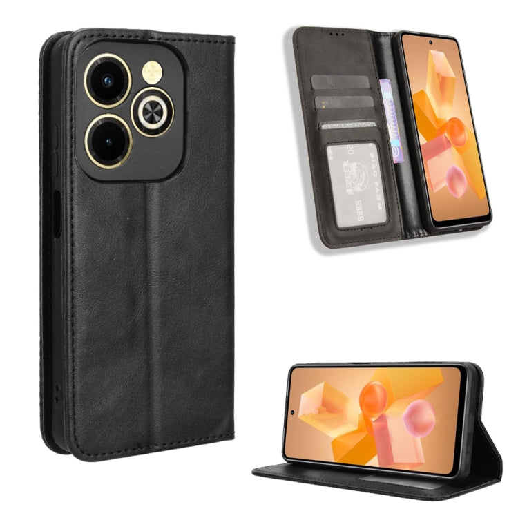 Magnetic Buckle Retro Texture Leather Phone Case, Series 3