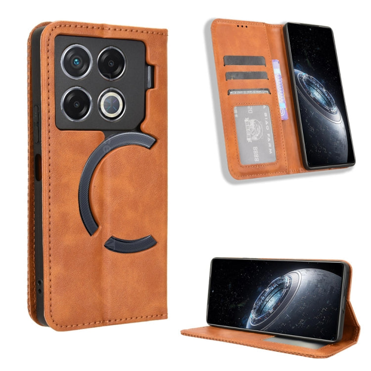 Magnetic Buckle Retro Texture Leather Phone Case, Series 4 My Store