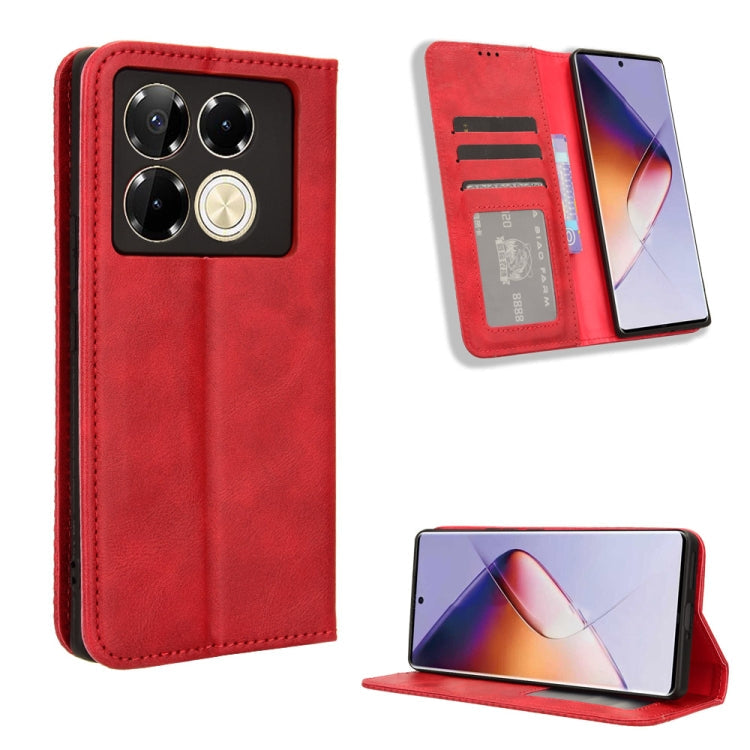 Magnetic Buckle Retro Texture Leather Phone Case, Series 4 My Store