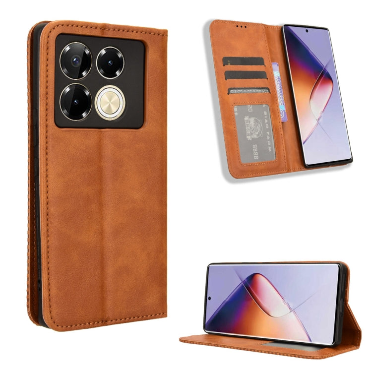 Magnetic Buckle Retro Texture Leather Phone Case, Series 4 My Store