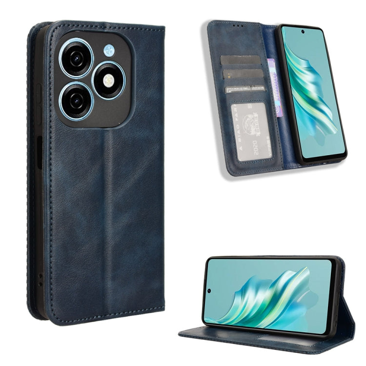 Magnetic Buckle Retro Texture Leather Phone Case, Series 2