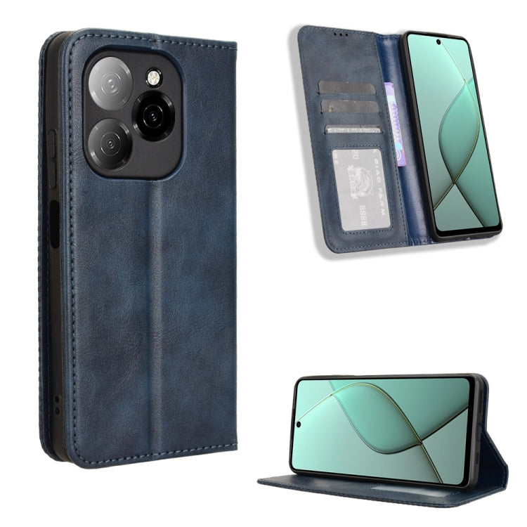 Magnetic Buckle Retro Texture Leather Phone Case, Series 1