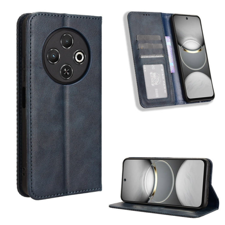 Magnetic Buckle Retro Texture Leather Phone Case, Series 2