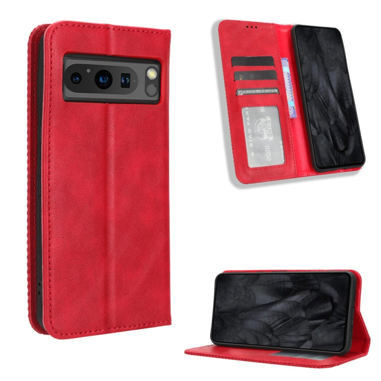 Magnetic Buckle Retro Texture Leather Phone Case My Store