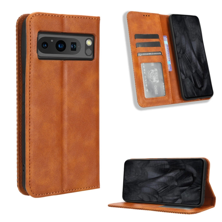 Magnetic Buckle Retro Texture Leather Phone Case My Store