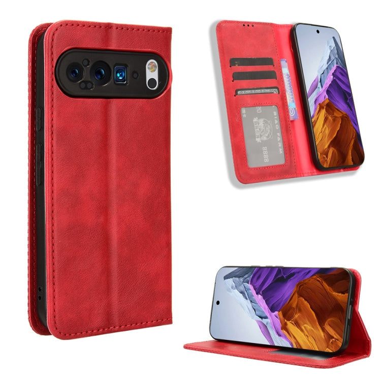 Magnetic Buckle Retro Texture Leather Phone Case My Store