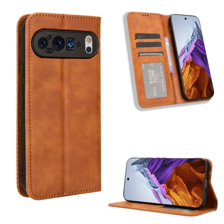 Magnetic Buckle Retro Texture Leather Phone Case My Store