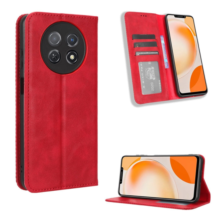 Magnetic Buckle Retro Texture Leather Phone Case, Series 1