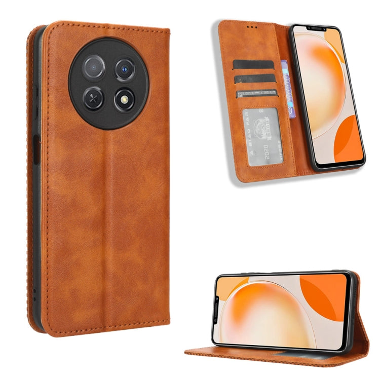 Magnetic Buckle Retro Texture Leather Phone Case, Series 1