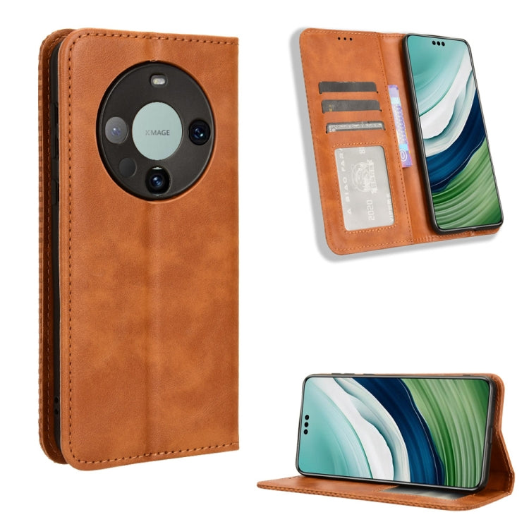 Magnetic Buckle Retro Texture Leather Phone Case, Series 1