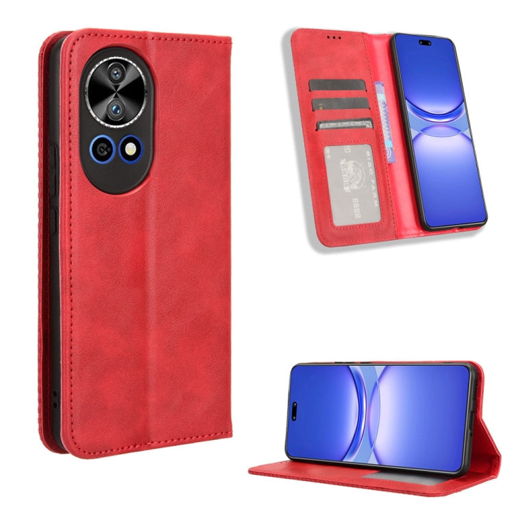 Magnetic Buckle Retro Texture Leather Phone Case, Series 1